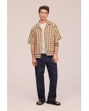 REED SHORT-SLEEVED SHIRT BROWN
