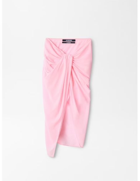 LA JUPE PARÉO ROSE CLAIR
