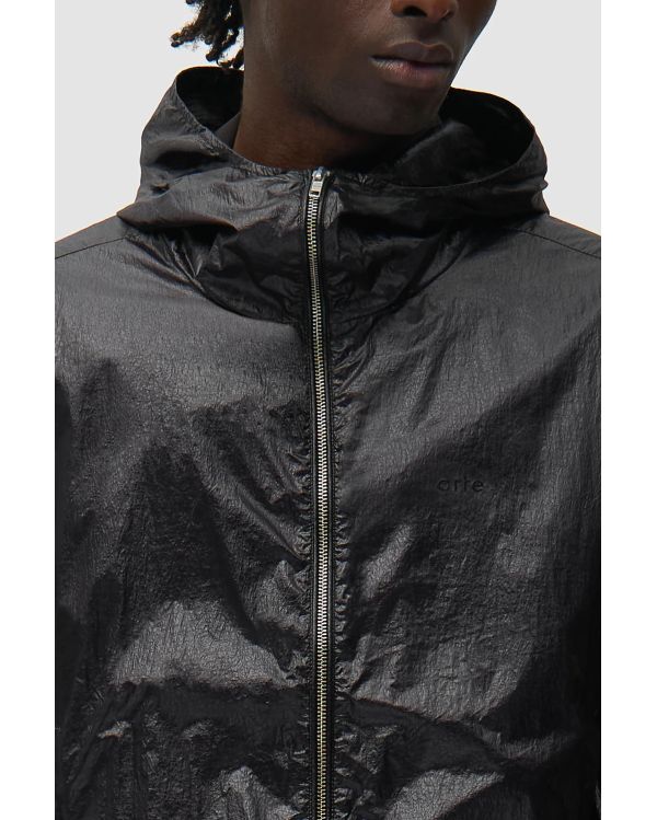 VESTE EN NYLON BRILLANT