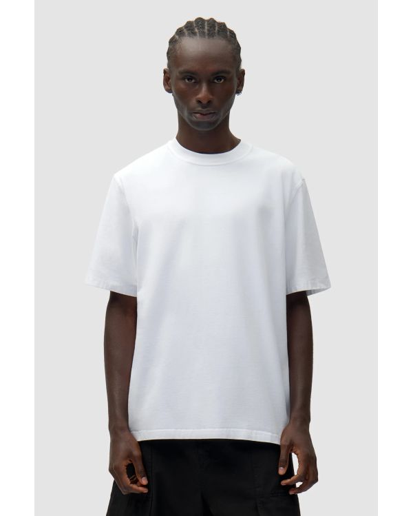 TSHIRT COLLAGE DOS BLANC