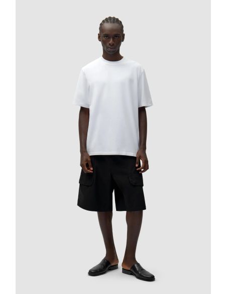 TSHIRT COLLAGE DOS BLANC