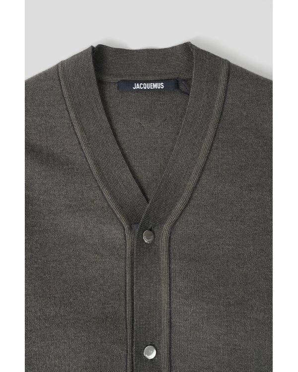 THE MULTI-KHAKI DOPPIO CARDIGAN 2
