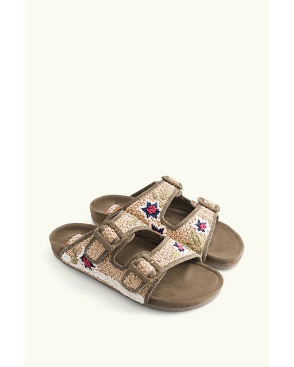 SANDALES CANO KAKI