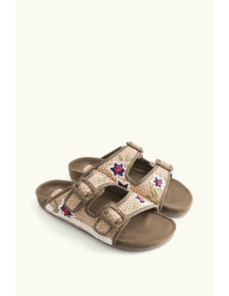SANDALES CANO KAKI