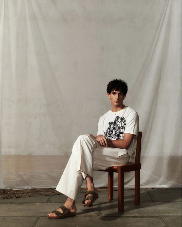 LUMINOUS TSHIRT BEIGE 2