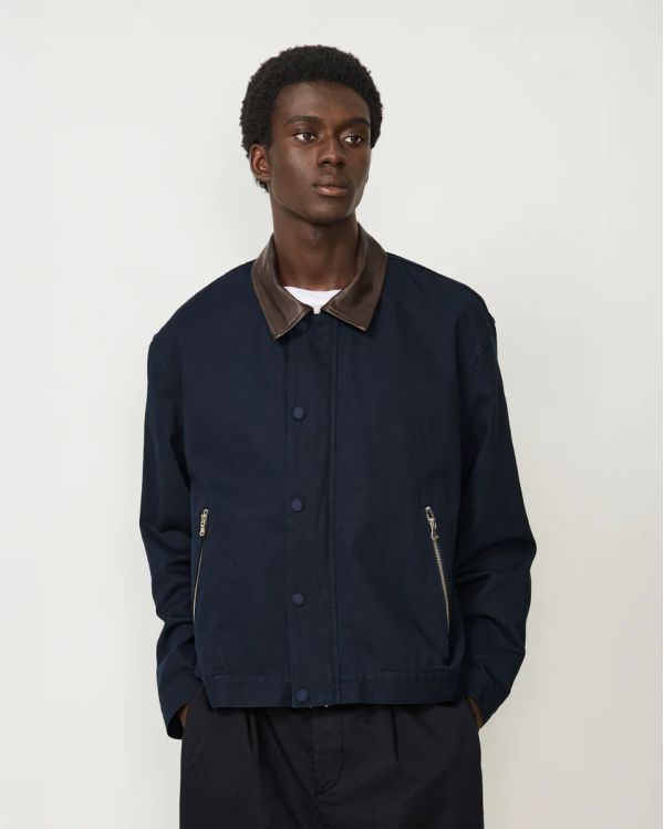 VESTE BONY ENCRE BLEU MARINE 2
