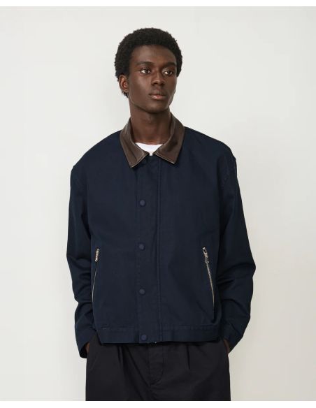 VESTE BONY ENCRE BLEU MARINE