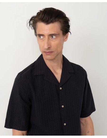 CHEMISE EREN SANS MANCHES ENCRE BLEU MARINE