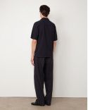 EREN SLEEVELESS SHIRT NAVY INK