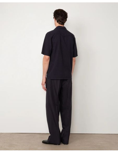 EREN SLEEVELESS SHIRT NAVY INK