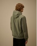 C.P. SHELL-R HOODED LENS JACKET LAUREL WREATH / GREEN