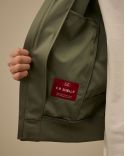 C.P. SHELL-R HOODED LENS JACKET LAUREL WREATH / GREEN
