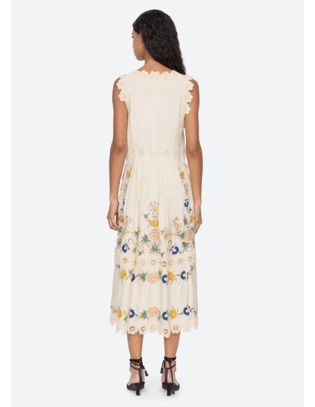 ADONNA MIDI DRESS CREAM