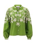 ALINA LACE BLOUSE GREEN