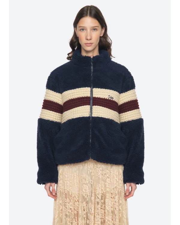 VESTE POLAIRE GEORGIE BLEU MARINE