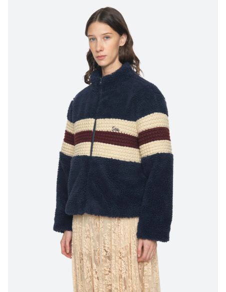 VESTE POLAIRE GEORGIE BLEU MARINE