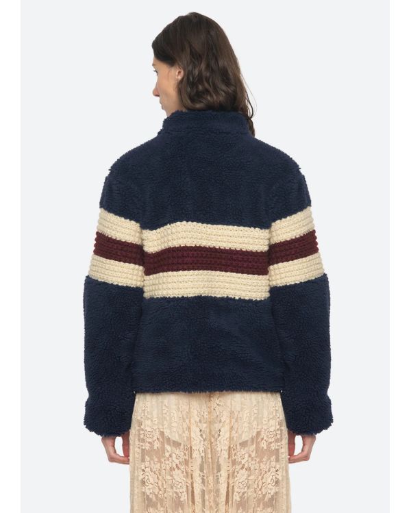 VESTE POLAIRE GEORGIE BLEU MARINE