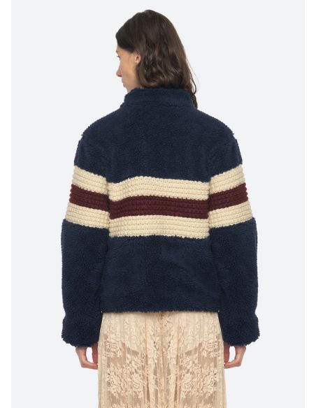 VESTE POLAIRE GEORGIE BLEU MARINE