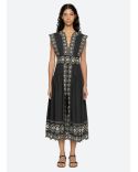 ROBE MIDI MIRABEL NOIR