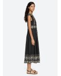 ROBE MIDI MIRABEL NOIR