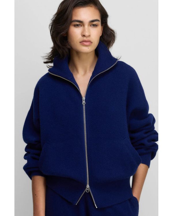 ZIP CARDIGAN N°385 XTRA CUTE MIDNIGHT BLUE
